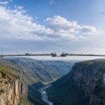 194 Metre Yükseklikteki Dev Köprü, İki Vadiyi Birleştirerek Ulaşımı Kolaylaştıracak
