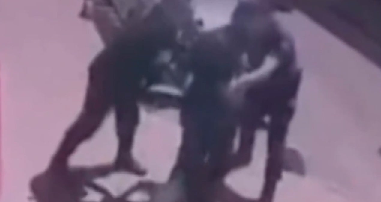 İki Polisi Şehit Eden Saldırganın Yakalanma Anı Güvenlik Kamerasında