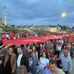 Edirne’de 19 Mayıs Coşkusu: Fener Alayı Yürüyüşü Gerçekleştirildi