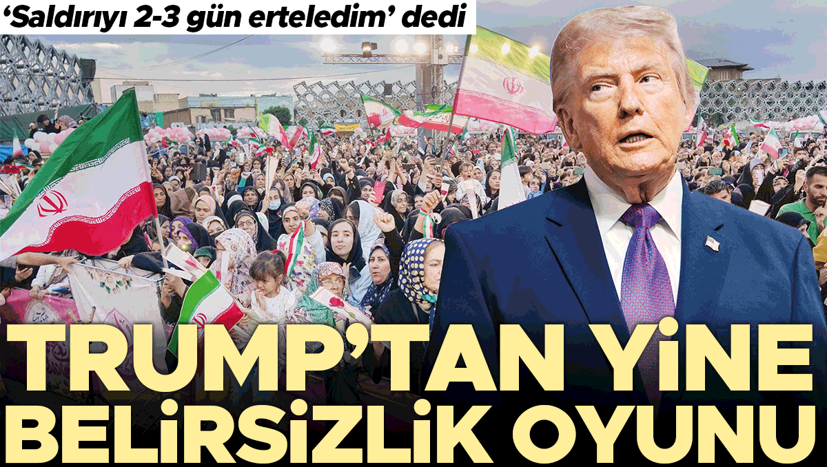 Trump’tan Askeri Saldırı Ertelemesi: Belirsizlik Devam Ediyor